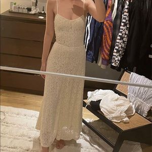 Zara Ivory Lace Dress